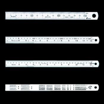 

Shinwa Stainless steel ruler H-401E ( 600 mm / 60 Cm ) / Shinwa 24