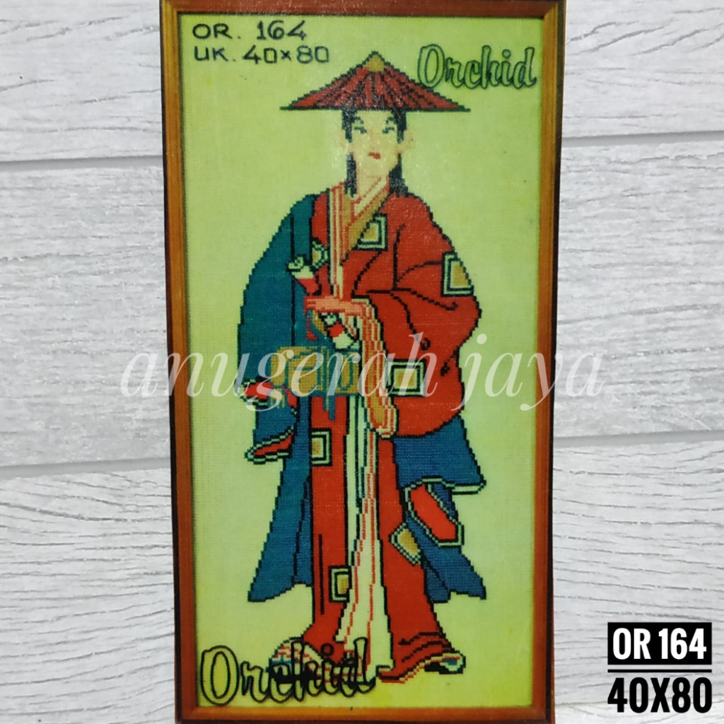 Paket Kristik Orchid Set 164