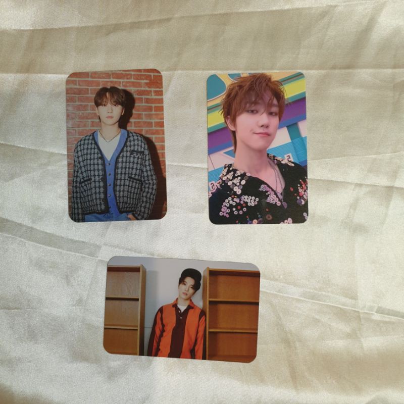 Seventeen semicolon benefit photocard interpark mecima jeonghan the8 dino seungkwan