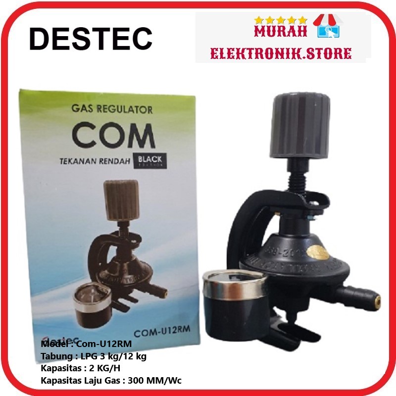 DESTEC REGULATOR METER COM-U12RM (Dengan Meter)-FREE BUBBLE