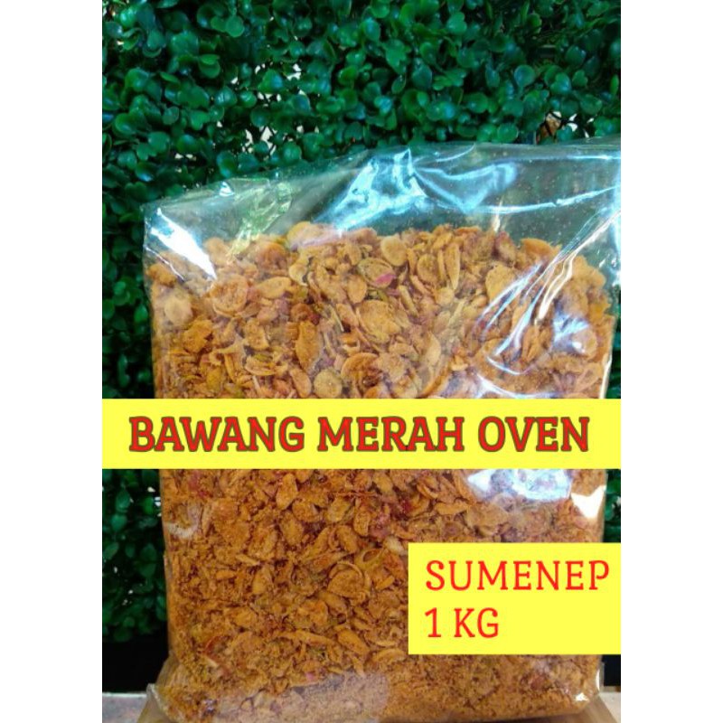 Bawang Merah Oven Sumenep 1 KG / Bawang Goreng Oven