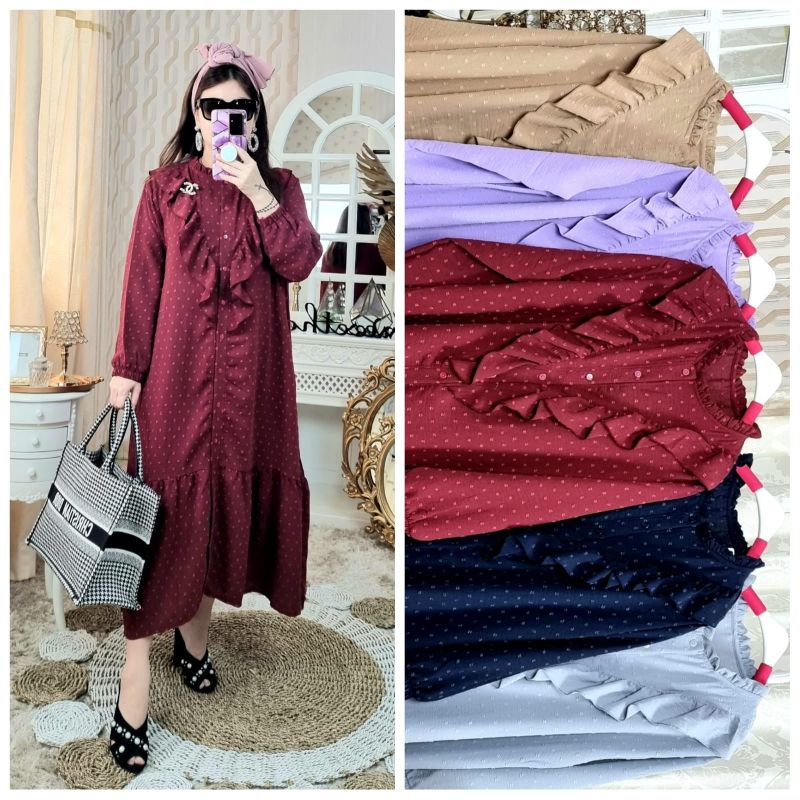 Midi Meijiwang Rubi Rumbai Sabrina