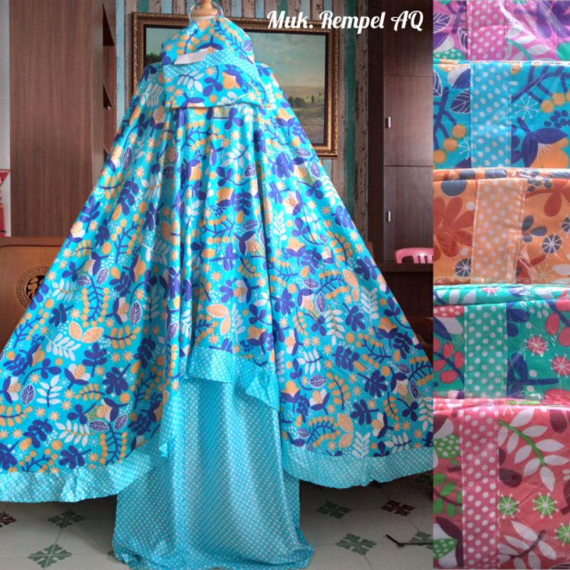 MUKENA MOTIF Rempel Dewasa