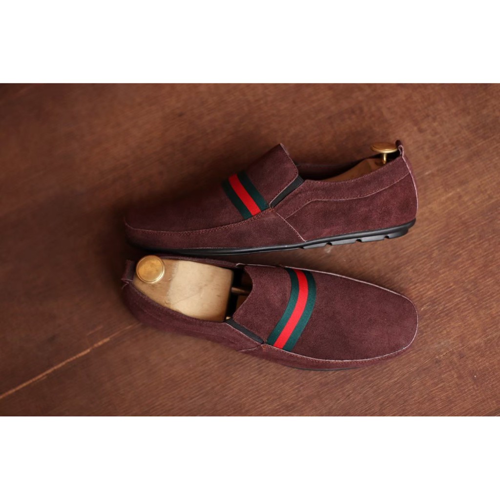 PROMO SLIP ON PRIA CEVANY BROWN SUEDE FORMAL AS BS159 BS160 BS161 BS1009 Sepatu Slip On Pria Cevany