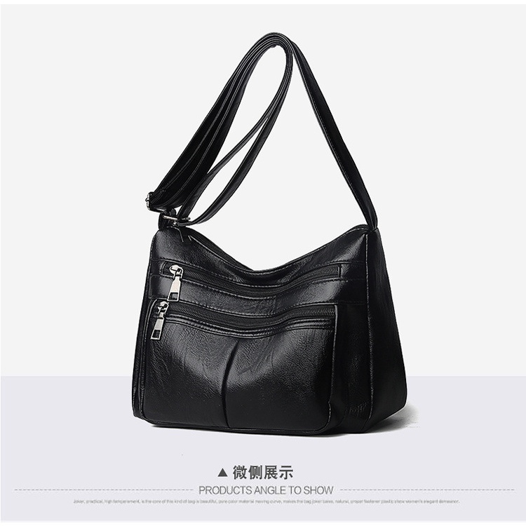 Tas Selempang Wanita Fashion Korea Style Kasual Motif Tas Bahu Cewek Sling Bag Women Kulit PU AZGALERY / COD / T267