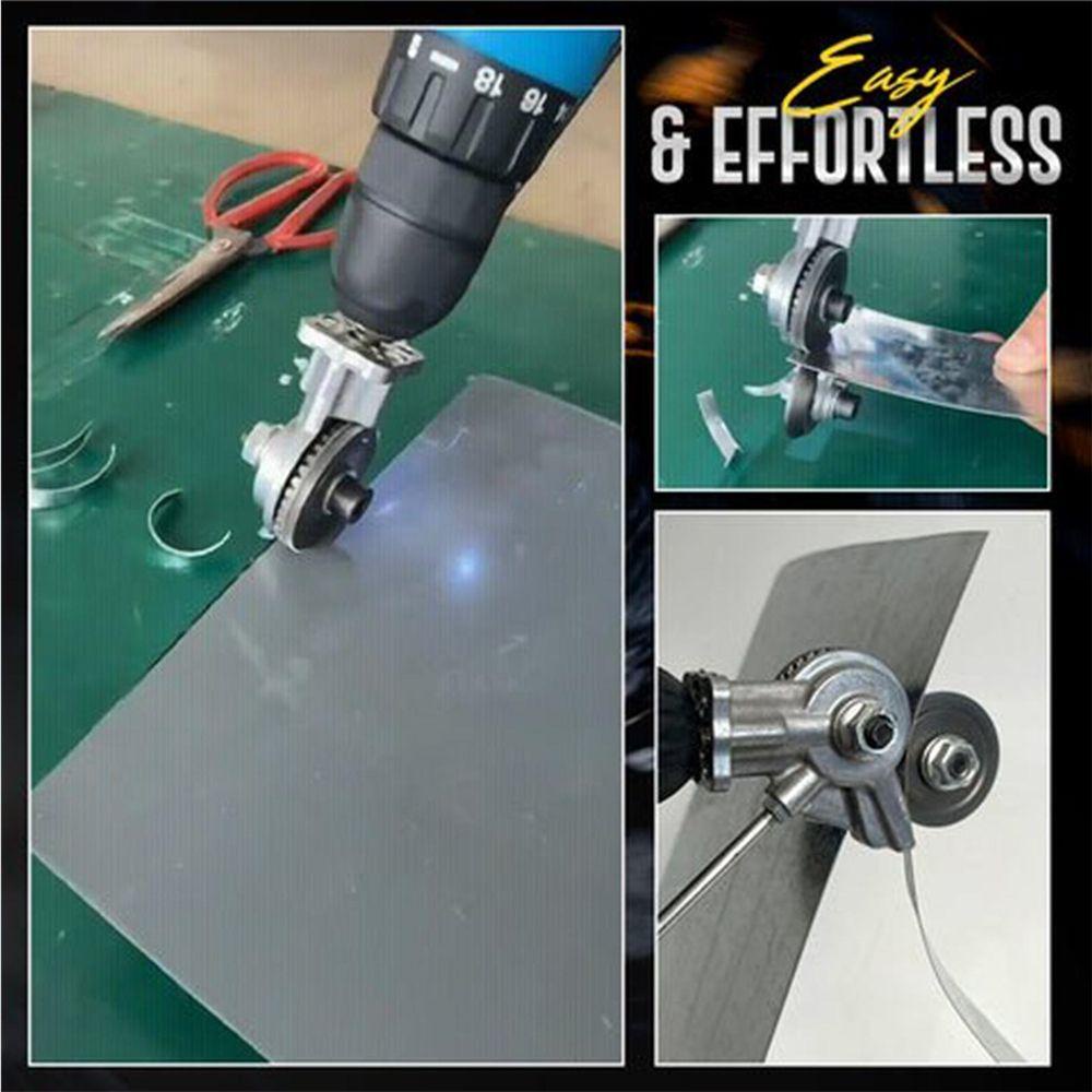 Preva Metal Plate Cutter Portable Alat Pemotong Tahan Lama Gergaji Lembaran Kepala Ganda