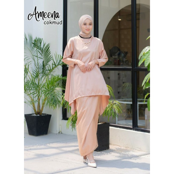 Ameena Set, SETELAN WANITA SUPER DUPER CANTIK MODIS FIT XXL LD 112 BAHAN MAXMARA VELVET TERMURAH OOTD TERLARIS