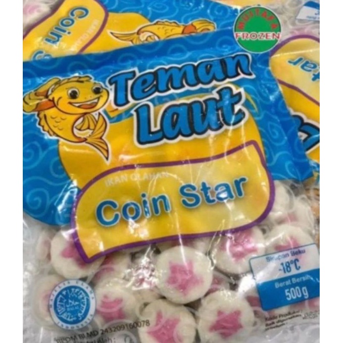 

Coin star teman laut 500 gram