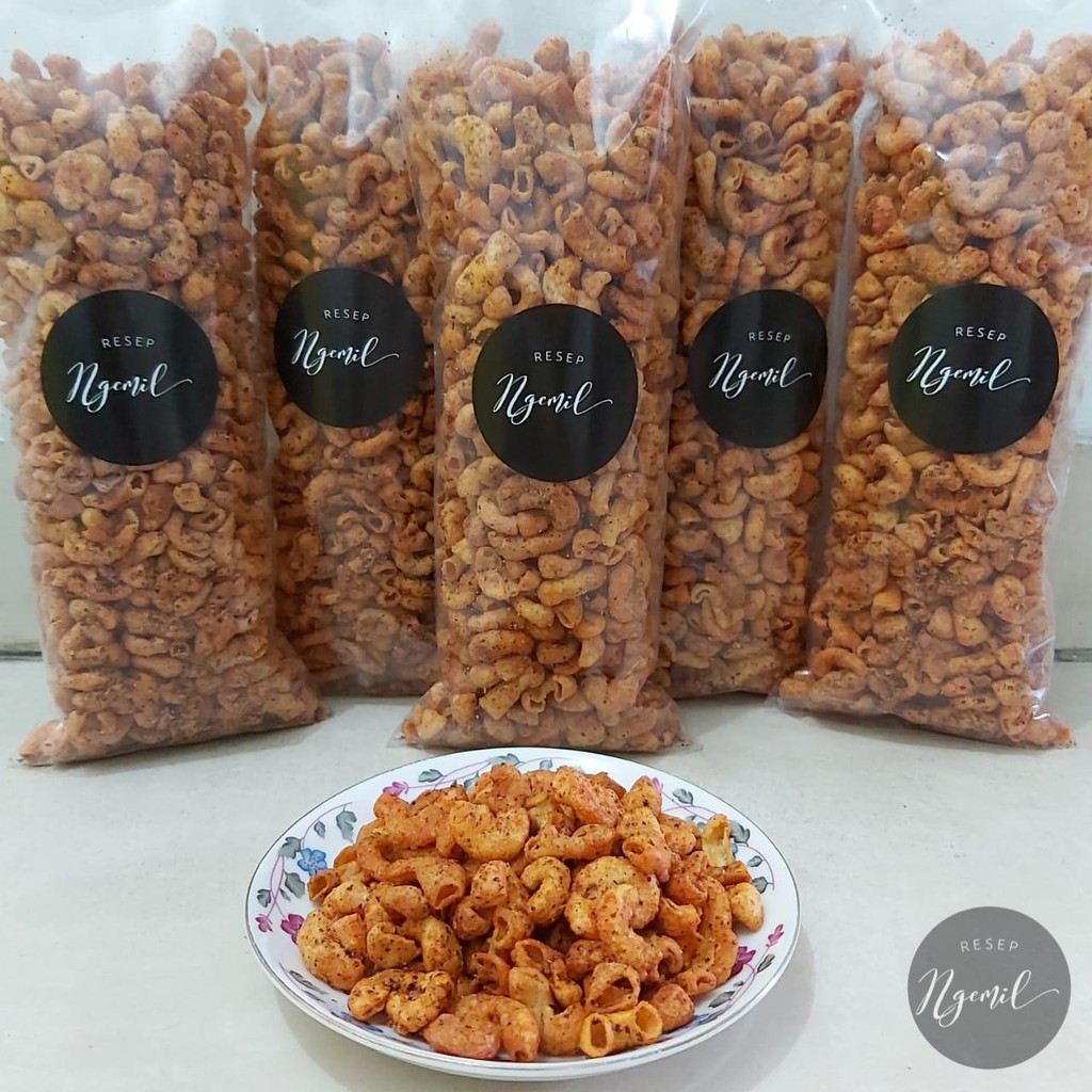 

Keripik - MADAS GULING - Makaroni Pedas - Makaroni Kriuk - Resep Ngemil