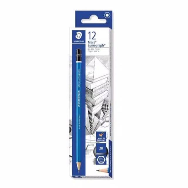 

Pensil 2B STAEDTLER Mars Lumograph 100 Ori