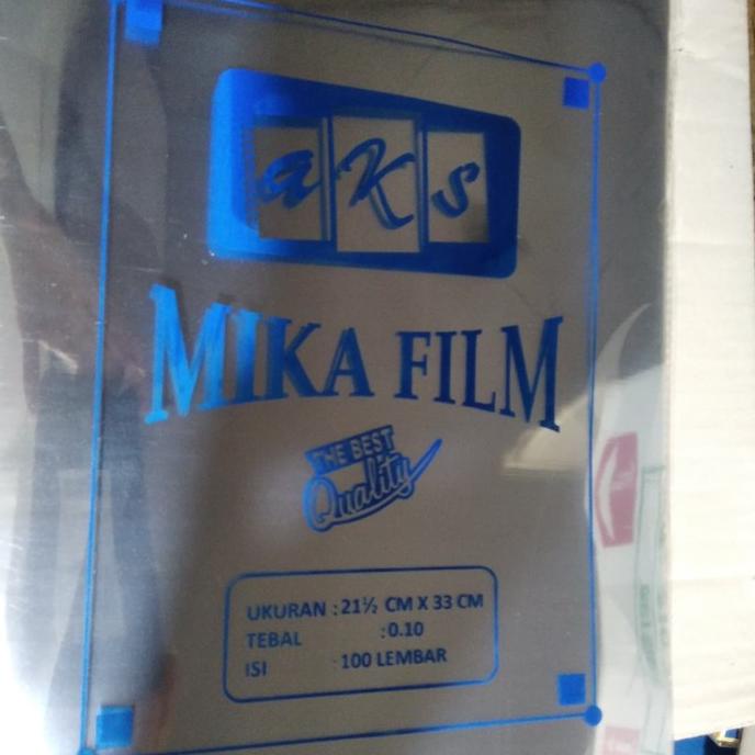 

Office & Stationery | Document Organizer | Mika Jilid Aks Bening Tebal 0.10M Isi 100 Lbr | Best Seller