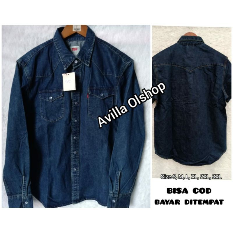 kemeja levi's grade ori