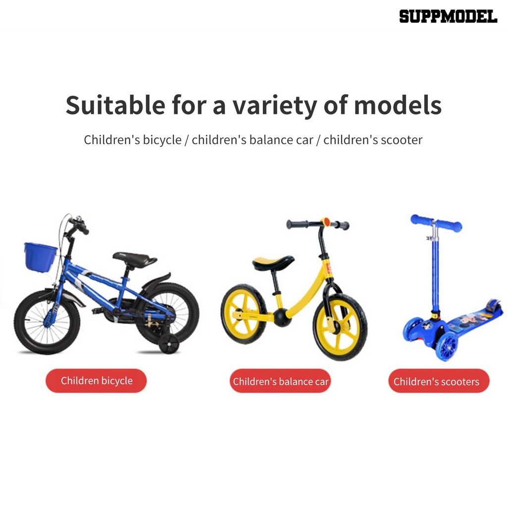 1 Pasang Grip Stang Sepeda Anak Bahan TPR Anti Slip Tahan Lama