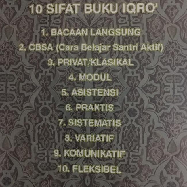 BUKU IQRO HARDCOVER BENDEL BESAR- BUKU IQRA HARDCOVER - BUKU ANAK KODE 614