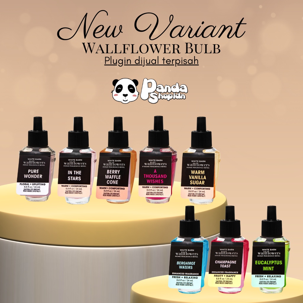 BBW Wallflower Bulbs Refill NEW