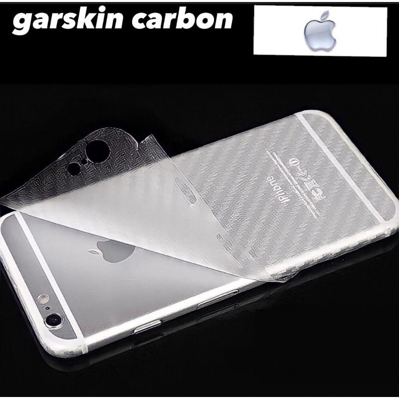 Garskin Skin Carbon Hydrogel Anti Gores Belakang Hp IPHONE 6 6+ 7 7+ 8+ IPHONE X XS XR XS MAX IPHONE 11 11 PRO 12 MINI 12 PRO MAX 13 13 PRO 13 PRO MAX 14+ PRO MAX