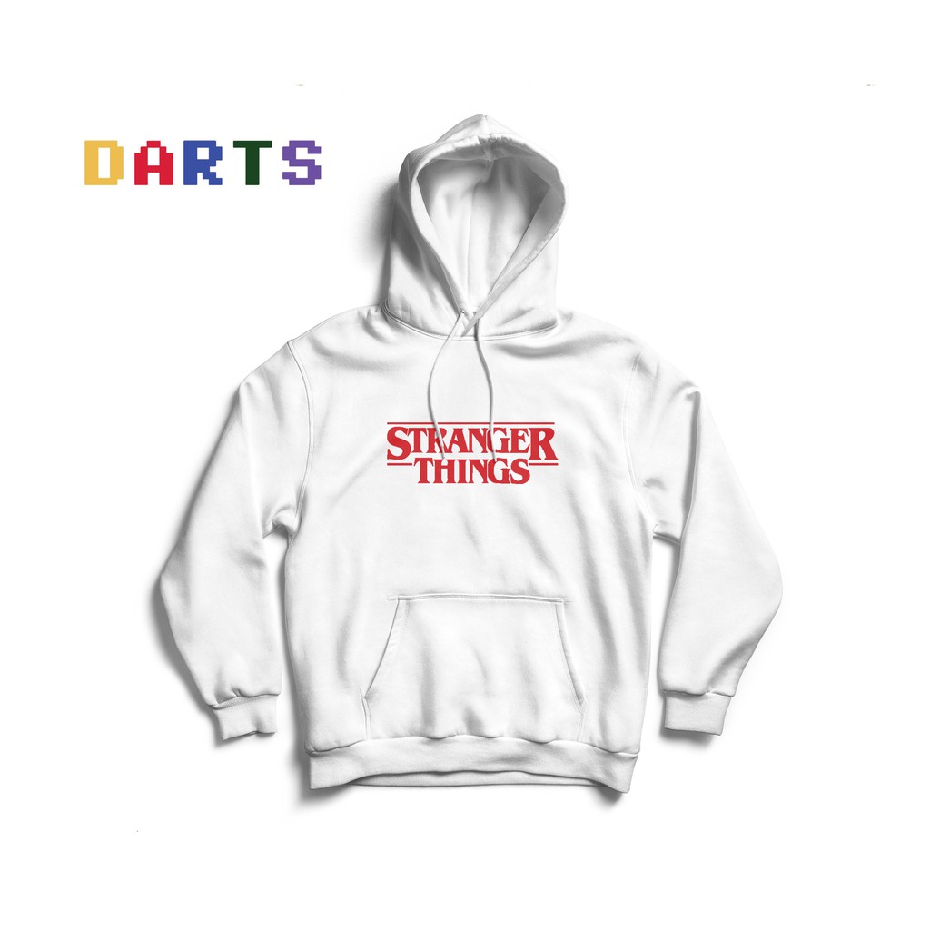 stranger things white hoodie