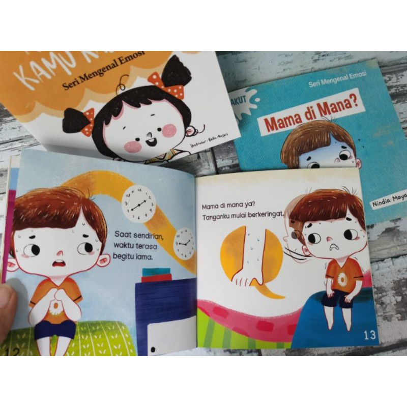 12 Buku Seri Mengenal Emosi