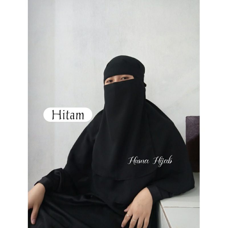 [HUSNA COLLECTION] NIQOB BANDANA 2 LAYER / CADAR BANDANA 2  LAYER / CADAR 2 LAPIS