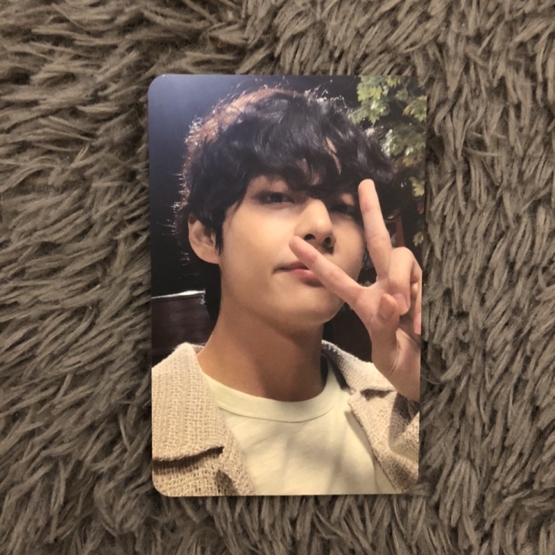 photocard pc taehyung v mots 7 the journey