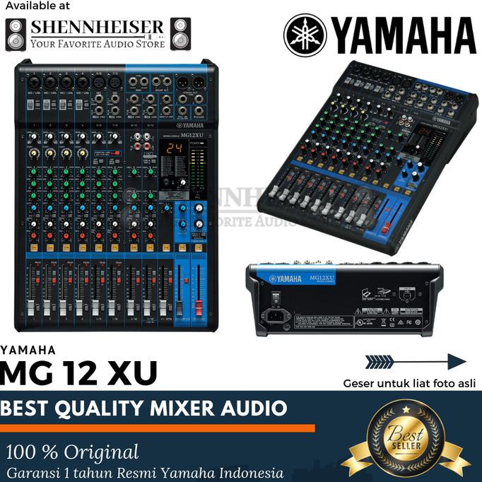 Mixer Yamaha Mg 12 Xu Original Garansi Resmi Yamaha Indonesia Termurah