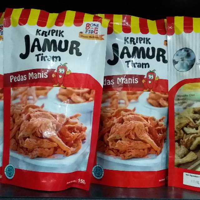 

Keripik Jamur Tiram Pedas Manis Malang