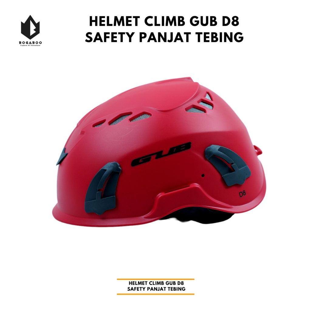 BISA COD Helmet Climbing GUB D8 Helm Safety Panjat Climbing Proyek Sar Rescue Mountaineering Outdoor