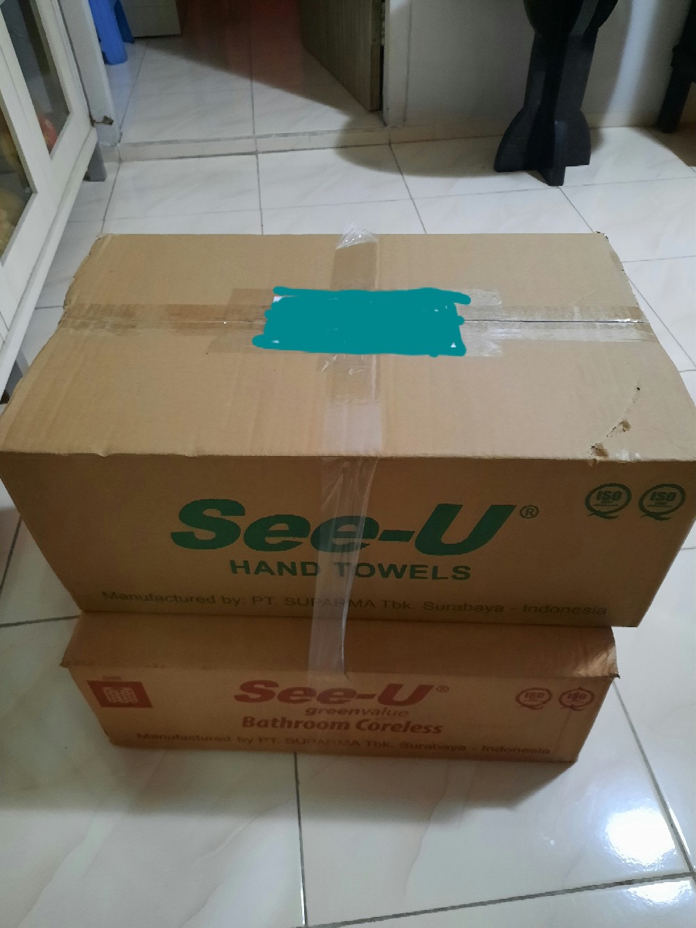 Tissue Hand Towel See U ( Grosir ) / Tissue Wastafel / Tissue Dapur