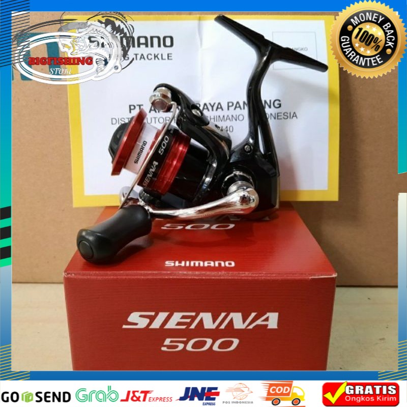 Reel Pancing Shimano Sienna 500FG ASLI