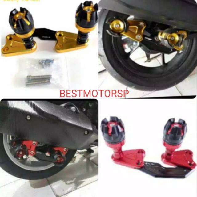 JALU KNALPOT SET NMAX,AEROX,LEXI/PELINDUNG KNALPOT NMAX