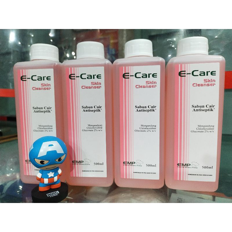 E-Care Skin Cleanser Sabun Cair Antiseptik 500ml