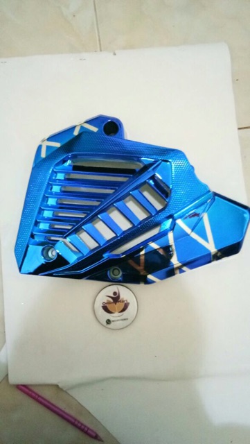 cover tutup radiator blue xx vario techno 125 vario 150 blue xx