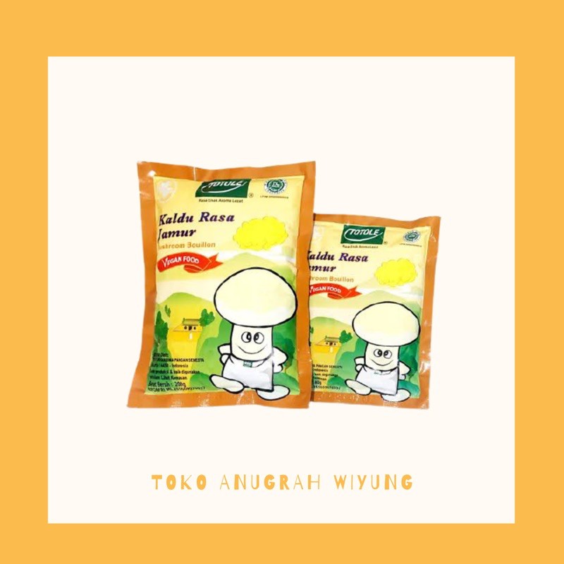 

Totole kaldu jamur 80gr