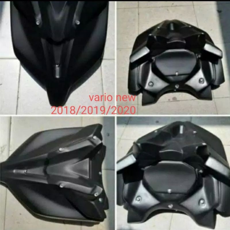 tameng kedok vario 125/150 LED 2018/2019/2020 tanpa windahield visor