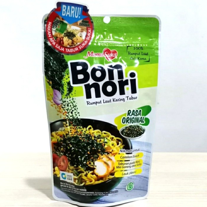 

Q12 Mamasuka Bon Nori / Rumput Laut Kering Tabur 60Gr Dw51qs