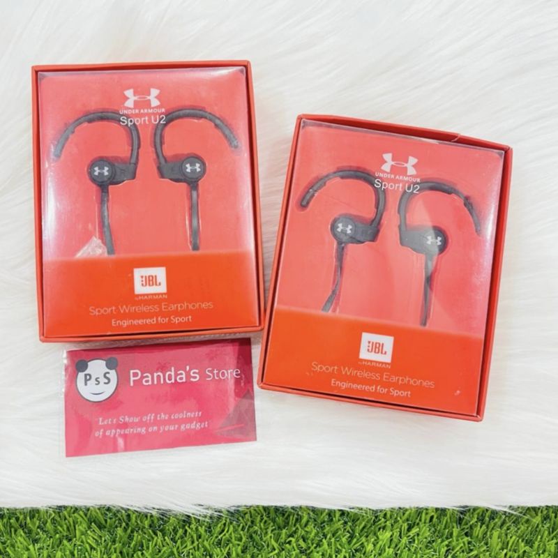 Handsfree Wireless JBL Earphone Sport U2 Under Urmour with Stereo Bass