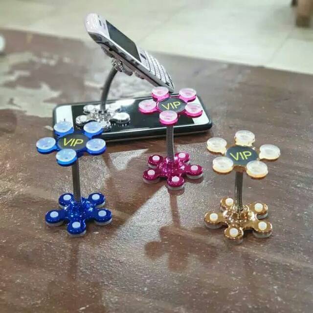 Flexible Flower Universal Holder Gekko/Gecko/Car Holder Bunga