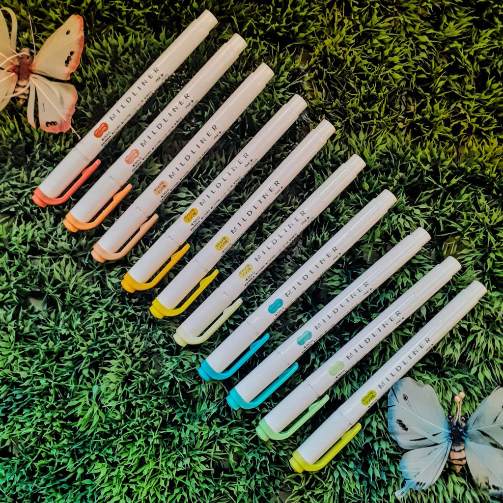 

Zebra MILDLINER (double-head) Highlighter part 2