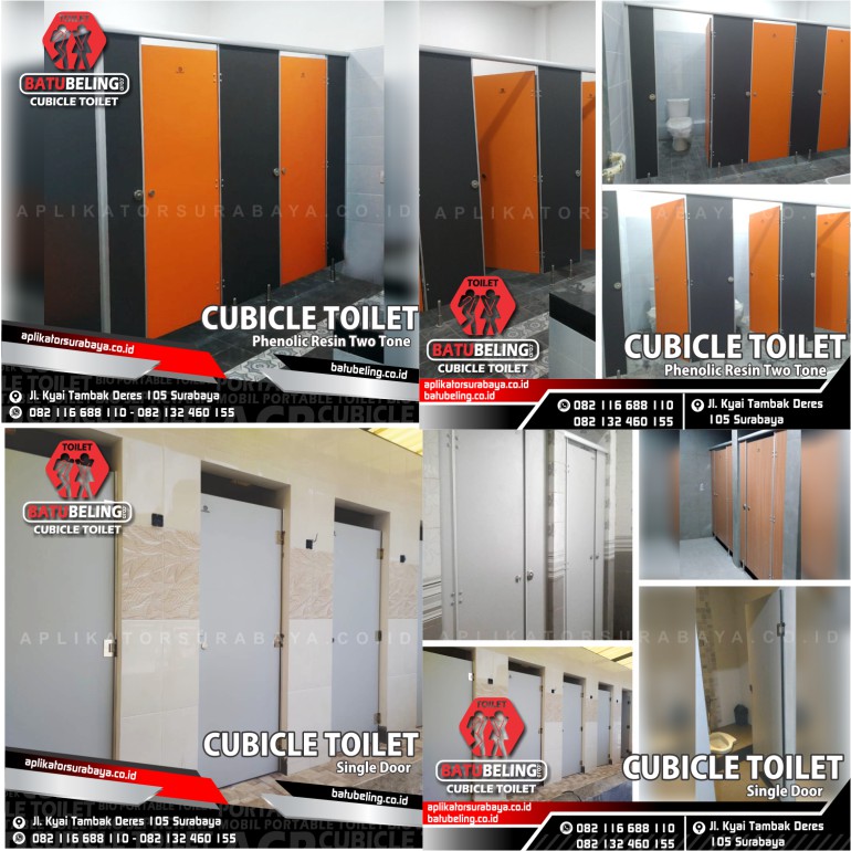 Cubicle Toilet - Tipe Custom - toilet cubicel