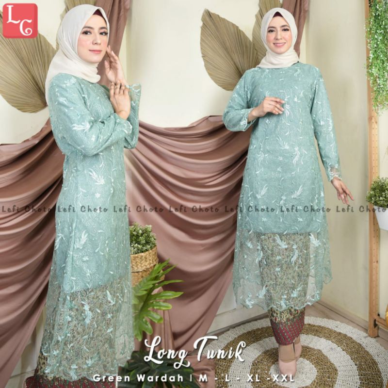 BATIK SET KEBAYA LONG TUNIK
