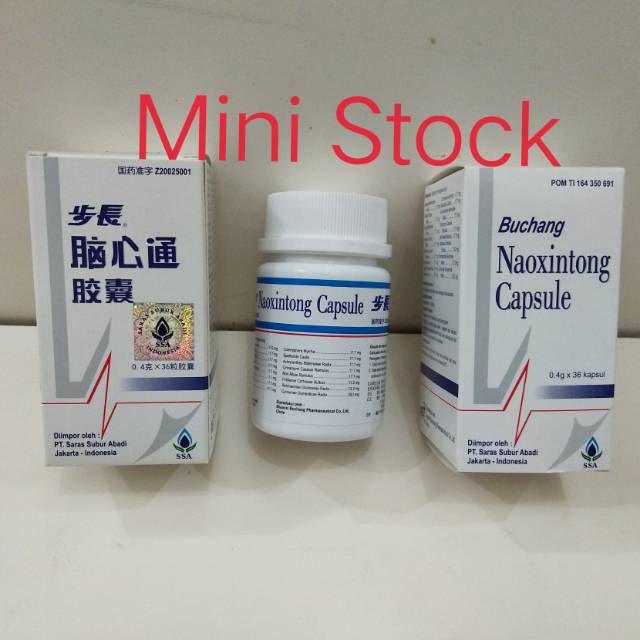 Buchang Naoxintong Capsule 0.4g x 36 kapsul