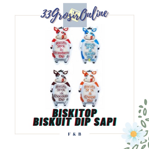 

Bisikitop / Biskuit Dip Sapi 35gr / Snack