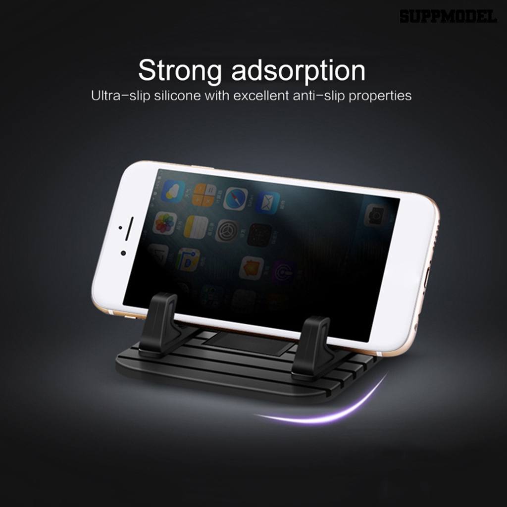 Sdl Pad Holder Handphone Anti slip Bahan Silikon Untuk Dashboard Mobil