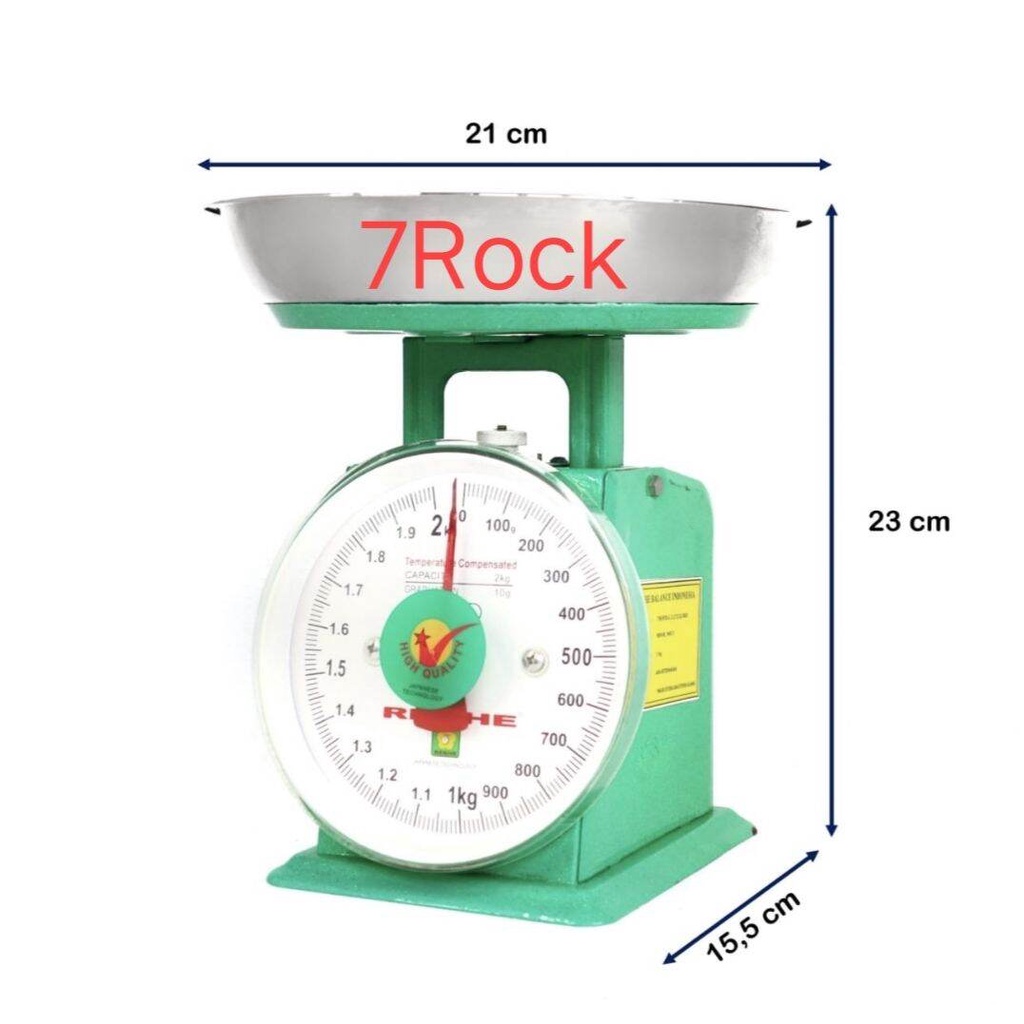 Timbangan duduk manual jarum Renhe 2kg