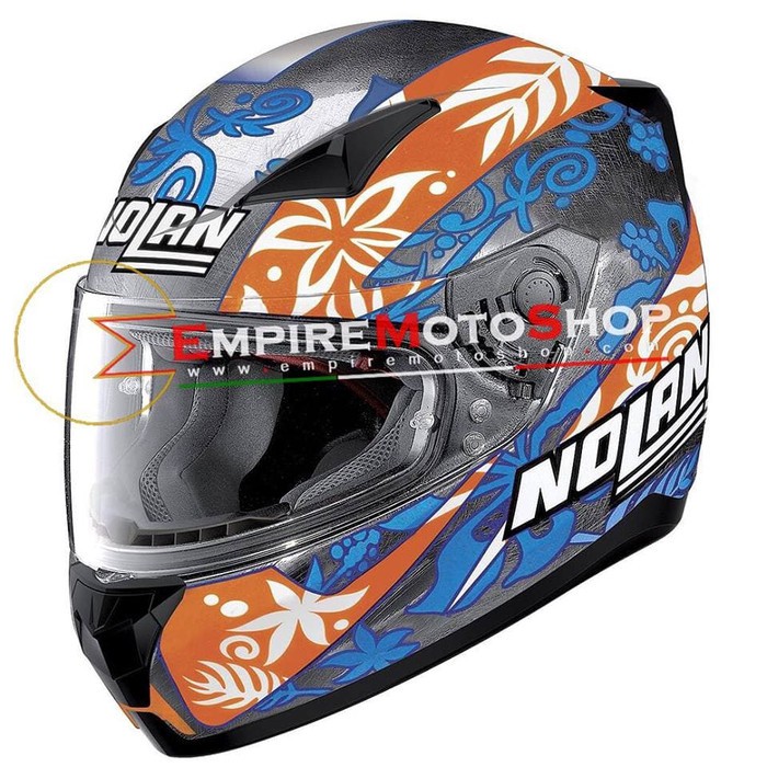Jual Helm Nolan N60.5 Petrucci Scratched Chrome N605 Murah