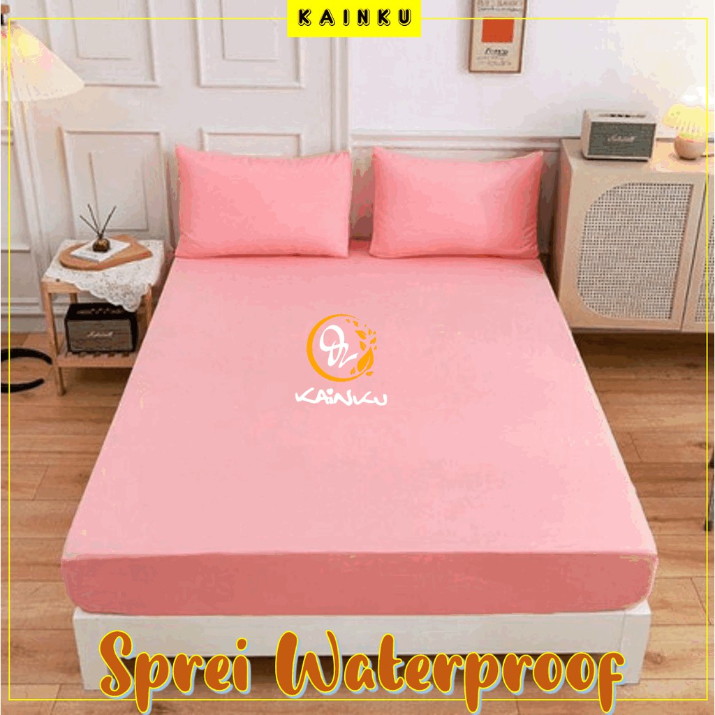 Best Seller ‼️ SPREI WATERPROOF POLOS UKURAN 200 180 160 140 120 100 90-7