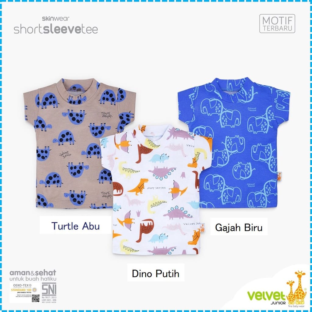 VELVET JUNIOR - KAOS OBLONG ANAK VELVET JUNIOR - ATASAN ANAK - BAJU ANAK