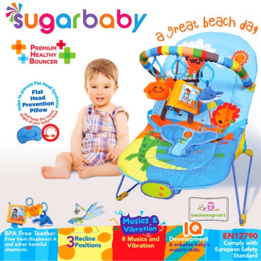 SUGARBABY RCK BRC 1 RECLINE 3 RECLINES TEMPAT DUDUK ANAK SUGAR BABY