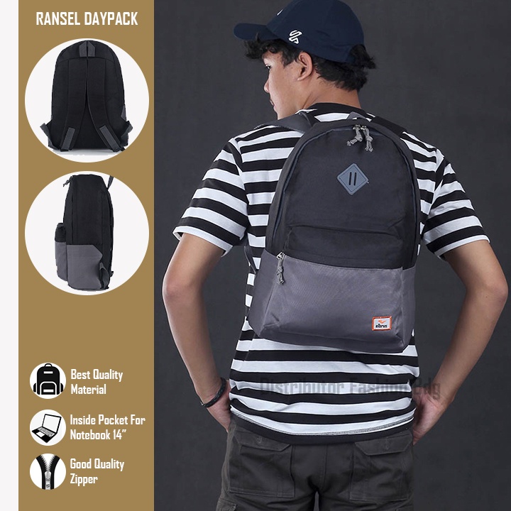 Ransel Pria Distro Tas Punggung Pria Casual Keren 547