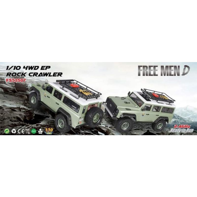 RC ADVENTURE OFFROAD FULL PROPO FS RACING FREEMEN D110 WB 313mm